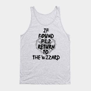 Please return to the wizard Tank Top